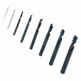卓上旋盤ショートドリル8本セット