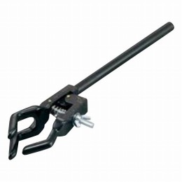 実験器具保持具細管用クランプ・黒