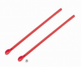 スプーンストロー　赤　500本