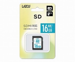 SDメモリーカード 16GB L-16SDH10-U1