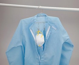 ステンレスハンガー　円型タグ付き　10本