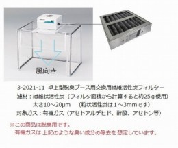 卓上型脱臭ブース　MT-01