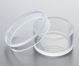 光学研磨板付石英シャーレ小