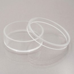 光学研磨板付石英シャーレ大