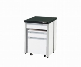 サイド実験台　HTI-675　本体シロ