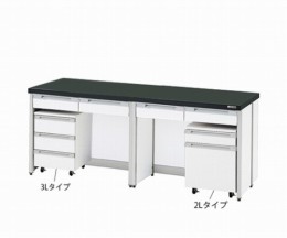 サイド実験台　HTI-1875　本体シロ