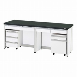 サイド実験台　HTI-1875　本体シロ