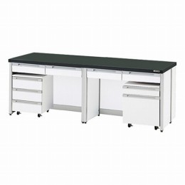 サイド実験台　HTI-2475　本体シロ