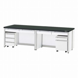 サイド実験台　HTI-3075　本体シロ