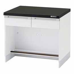 サイド実験台　SYA-975　本体シロ