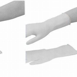 SFニトリル手袋ロング　L　100入