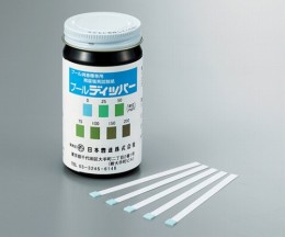 残留塩素試験紙プールディッパー　100枚
