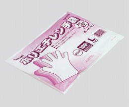 ポリエチレン手袋(片面エンボス) L
