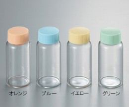 CCスクリュ管3　透明黄フタ　百本