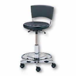 研究者専用チェアー　LC-60R　背あり