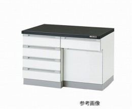 サイド実験台　SLA-1275　本体シロ