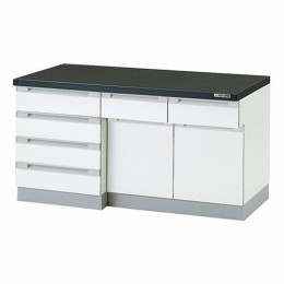 サイド実験台　SLA-1575　本体シロ