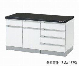 サイド実験台　SMA-1575　本体シロ
