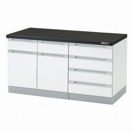 サイド実験台　SMA-1575　本体シロ