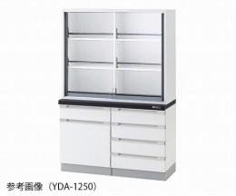 薬品器具戸棚　YDA-1850　本体シロ