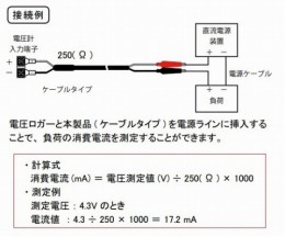 シャント抵抗ケーブル　ケーブルタイプ