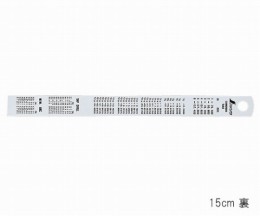スケール直尺30赤数字入　校正証明書付