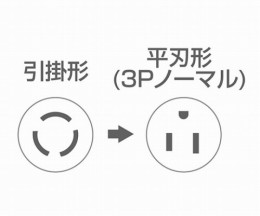 変換アダプタ　TAP-AD6N