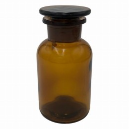 広口試薬瓶　632414204250　茶