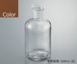 細口試薬瓶　632414202100　茶