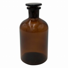 細口試薬瓶　632414202500　茶