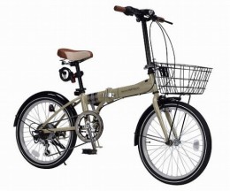 折りたたみ自転車M-206F　CA