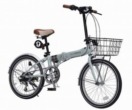 折りたたみ自転車M-206F　KH