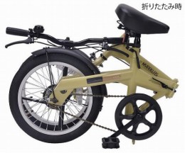 折りたたみ自転車M-100　CA