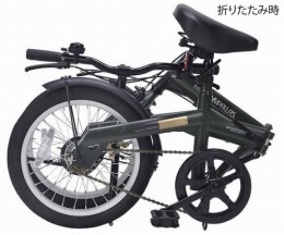 折りたたみ自転車M-100　GR