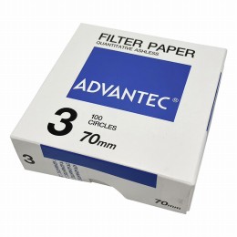定量濾紙　3　70mm　100枚