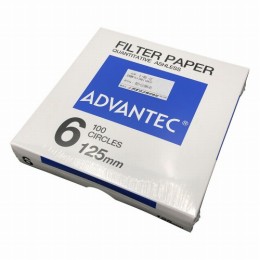 定量濾紙　6　125mm　100枚