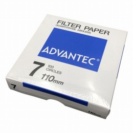 定量濾紙　7　110mm　100枚