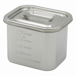 角型目盛付ポット　10型　手なし
