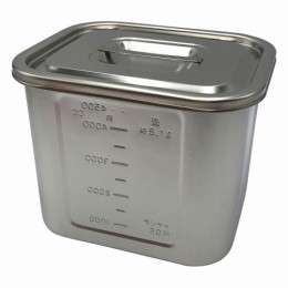 角型目盛付ポット　20型　手なし