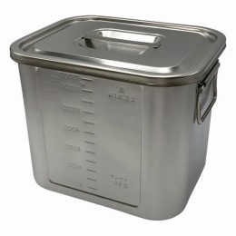 角型目盛付ポット　28型　手付き