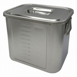 角型目盛付ポット　33型　手付き