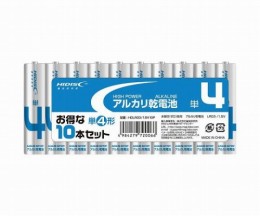 HDLR031.5V10Pアルカリ乾電池
