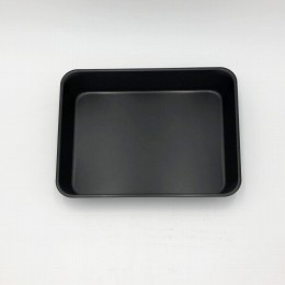 15枚取浅型　ブラック角バット