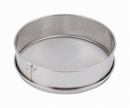 枠・アミ・受け器　ステンレスふるいセット