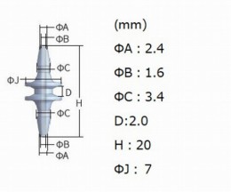 EBC24　I型同径チューブコネクター