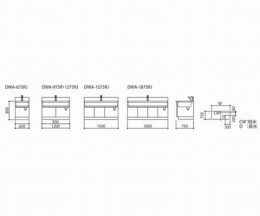 流し台 DWA-1875RJ