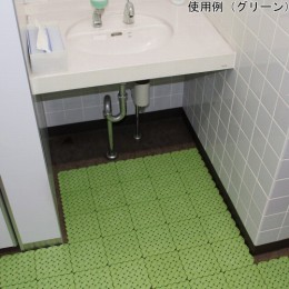 抗菌システムスノコ　素足用　グレー　150mm×150mm