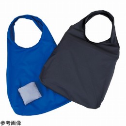 ポケット収納撥水エコバッグ　グレー