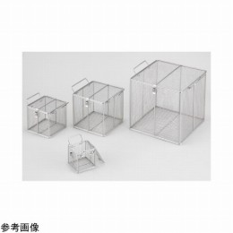 フタ付バスケット持ち手付 100×100×100