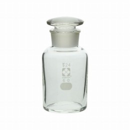共通摺合わせ広口試薬瓶白色60ml